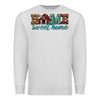Dove Grey home sweet home Premium Sweatshirt - texasbilliewilder