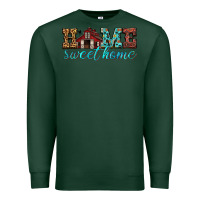 Sports Green home sweet home Premium Sweatshirt - texasbilliewilder