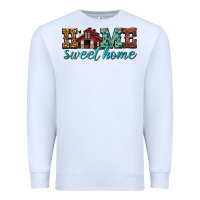 White home sweet home Premium Sweatshirt - texasbilliewilder