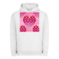 Pigment Lunar Rock valentines day hearts seamless pattern Urban Hoodie - BundleAndBundleShop