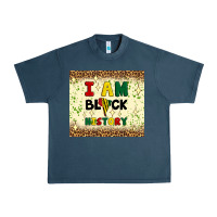 Midnight Navy i am black history Urban Heavy Tee - Artiststas