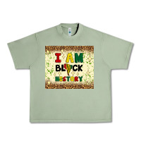 Oil Green i am black history Urban Heavy Tee - Artiststas