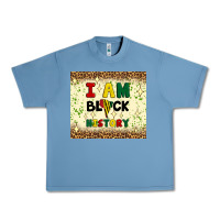 Pebble Blue i am black history Urban Heavy Tee - Artiststas
