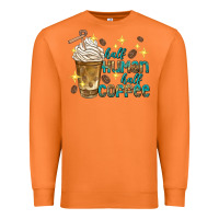 Carrot half human half coffee Premium Sweatshirt - texasbilliewilder