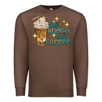 Chestnut half human half coffee Premium Sweatshirt - texasbilliewilder