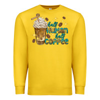 Lemon half human half coffee Premium Sweatshirt - texasbilliewilder