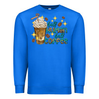 True Royal half human half coffee Premium Sweatshirt - texasbilliewilder