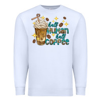 White half human half coffee Premium Sweatshirt - texasbilliewilder