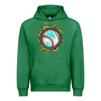 Emerald baseball gemstone sunflower Urban Hoodie - JahusDesignShop