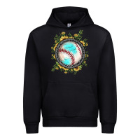 Foreset Green baseball gemstone sunflower Urban Hoodie - JahusDesignShop