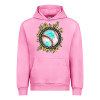 Fuchsia Pink baseball gemstone sunflower Urban Hoodie - JahusDesignShop