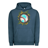 Pigment Midnight Navy baseball gemstone sunflower Urban Hoodie - JahusDesignShop