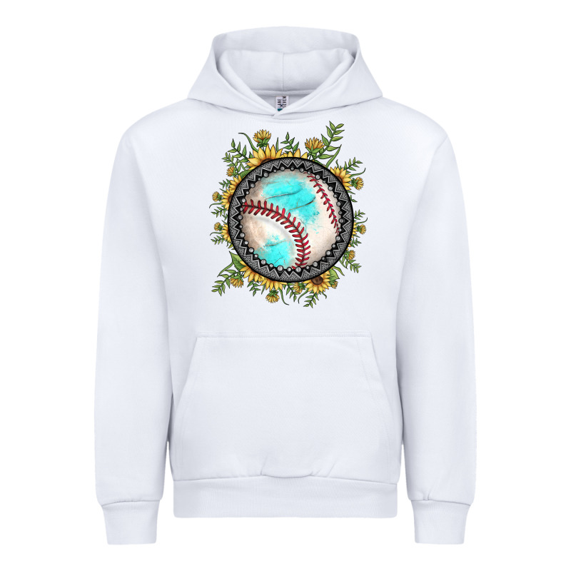 Baseball Gemstone Sunflower Urban Hoodie by JahusDesignShop | Teevron