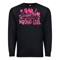 Black cancer picked the wrong girl Premium Sweatshirt - RanaPortraitStore