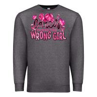 Charcoal Heather cancer picked the wrong girl Premium Sweatshirt - RanaPortraitStore