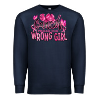 Navy cancer picked the wrong girl Premium Sweatshirt - RanaPortraitStore