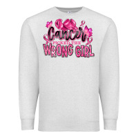 Oatmeal Heather cancer picked the wrong girl Premium Sweatshirt - RanaPortraitStore