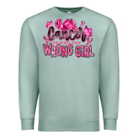 Seafoam cancer picked the wrong girl Premium Sweatshirt - RanaPortraitStore