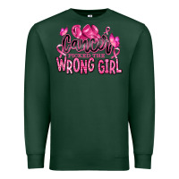Sports Green cancer picked the wrong girl Premium Sweatshirt - RanaPortraitStore