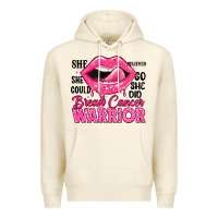 Sandshell breast cancer warrior lips Premium Hoodie - JahusDesignShop