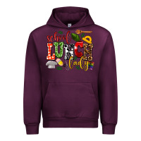Mauve Wine school lunch lady Urban Hoodie - AdoDesignShop