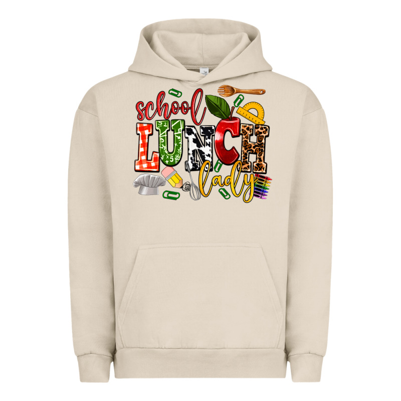 School Lunch Lady Urban Hoodie by AdoDesignShop | Teevron