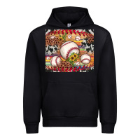 Foreset Green baseball leopard cowhide sunflower Urban Hoodie - JahusDesignShop