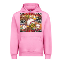 Fuchsia Pink baseball leopard cowhide sunflower Urban Hoodie - JahusDesignShop
