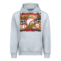 Heather Grey baseball leopard cowhide sunflower Urban Hoodie - JahusDesignShop