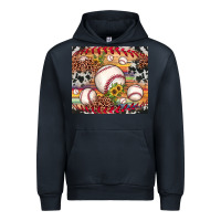 Navy baseball leopard cowhide sunflower Urban Hoodie - JahusDesignShop