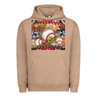 Pigment Burro baseball leopard cowhide sunflower Urban Hoodie - JahusDesignShop