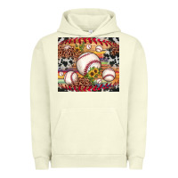 Pigment Pistachio baseball leopard cowhide sunflower Urban Hoodie - JahusDesignShop