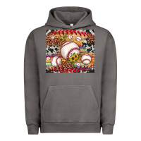 Pigment Tornado baseball leopard cowhide sunflower Urban Hoodie - JahusDesignShop