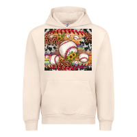 Sandshell baseball leopard cowhide sunflower Urban Hoodie - JahusDesignShop