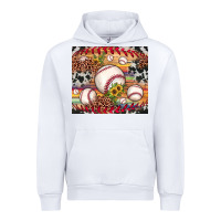 White baseball leopard cowhide sunflower Urban Hoodie - JahusDesignShop