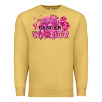 Antique Gold breast cancer warrior Premium Sweatshirt - RanaPortraitStore