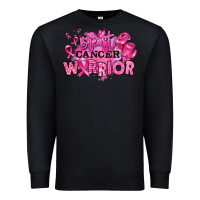 Black breast cancer warrior Premium Sweatshirt - RanaPortraitStore