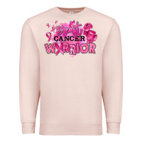 Pale Pink breast cancer warrior Premium Sweatshirt - RanaPortraitStore