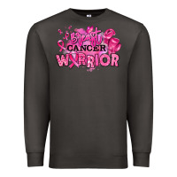 Smoke breast cancer warrior Premium Sweatshirt - RanaPortraitStore
