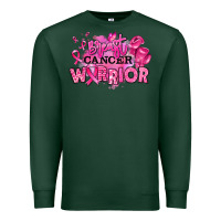 Sports Green breast cancer warrior Premium Sweatshirt - RanaPortraitStore
