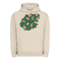 Pigment French Oak christmas gingerbread cookies patch Urban Hoodie - BundleAndBundleShop