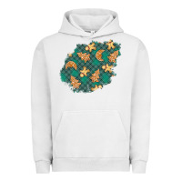 Pigment Lunar Rock christmas gingerbread cookies patch Urban Hoodie - BundleAndBundleShop