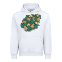 White christmas gingerbread cookies patch Urban Hoodie - BundleAndBundleShop