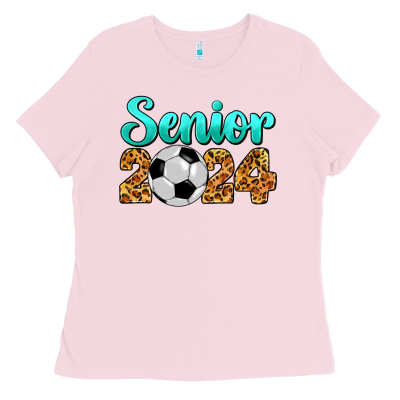 Soccer Senior 2024 Ladies Tee by BarkalooDesign | Teevron