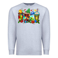 Heather Grey autism christmas coffee cups Premium Sweatshirt - Zillion Design Studio