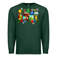 Sports Green autism christmas coffee cups Premium Sweatshirt - Zillion Design Studio