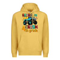 Antique Gold ready to school crush 4th grade Premium Hoodie - AdoDesignShop