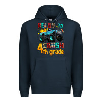 Navy ready to school crush 4th grade Premium Hoodie - AdoDesignShop