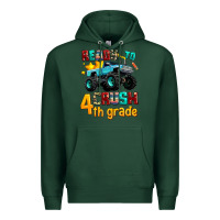 Sports Green ready to school crush 4th grade Premium Hoodie - AdoDesignShop