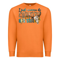 Carrot i just wanna do country Premium Sweatshirt - texasbilliewilder